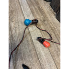 Vintage 1940s Amusement Carnival Marquee Lights Festoon 46ft Bakelite String