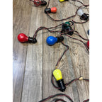 Vintage 1940s Amusement Carnival Marquee Lights Festoon 46ft Bakelite String