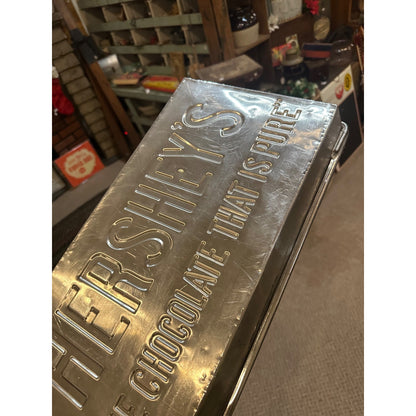 Antique Hershey's 5lb Chocolate Bar Factory Mold Pan Embossed Advertising