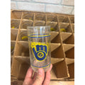 Vintage 1980s Milwaukee Brewers Baseball Glasses Barware Set of 21 - NOS New Old Stock