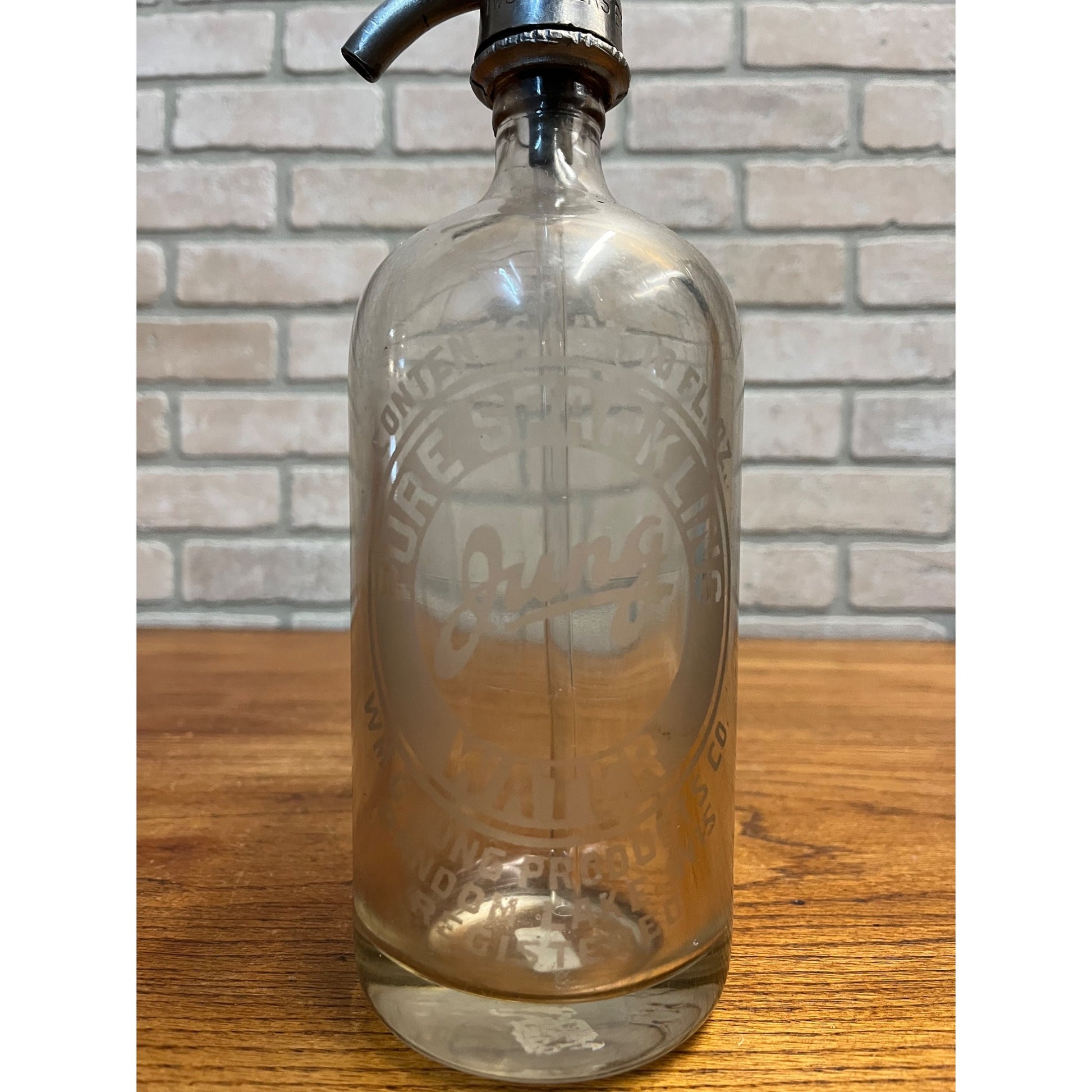 Vintage Jung Beverages Water Seltzer Soda Random Lake Wisconsin Beer Brewing