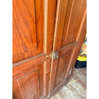 Antique 1880s Primitive Pine Pantry Cabinet Cupboard Farmhouse — Needs Work