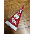 Vintage 1950s Chicago Cubs Mini Baseball Felt Pennant 9"