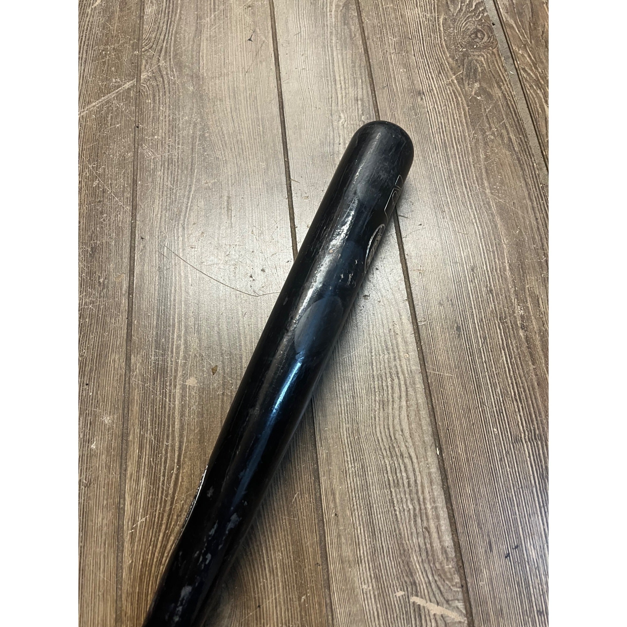 Travis Buck Original Game Used Baseball Bat MLB Athletics A's Indians Astros