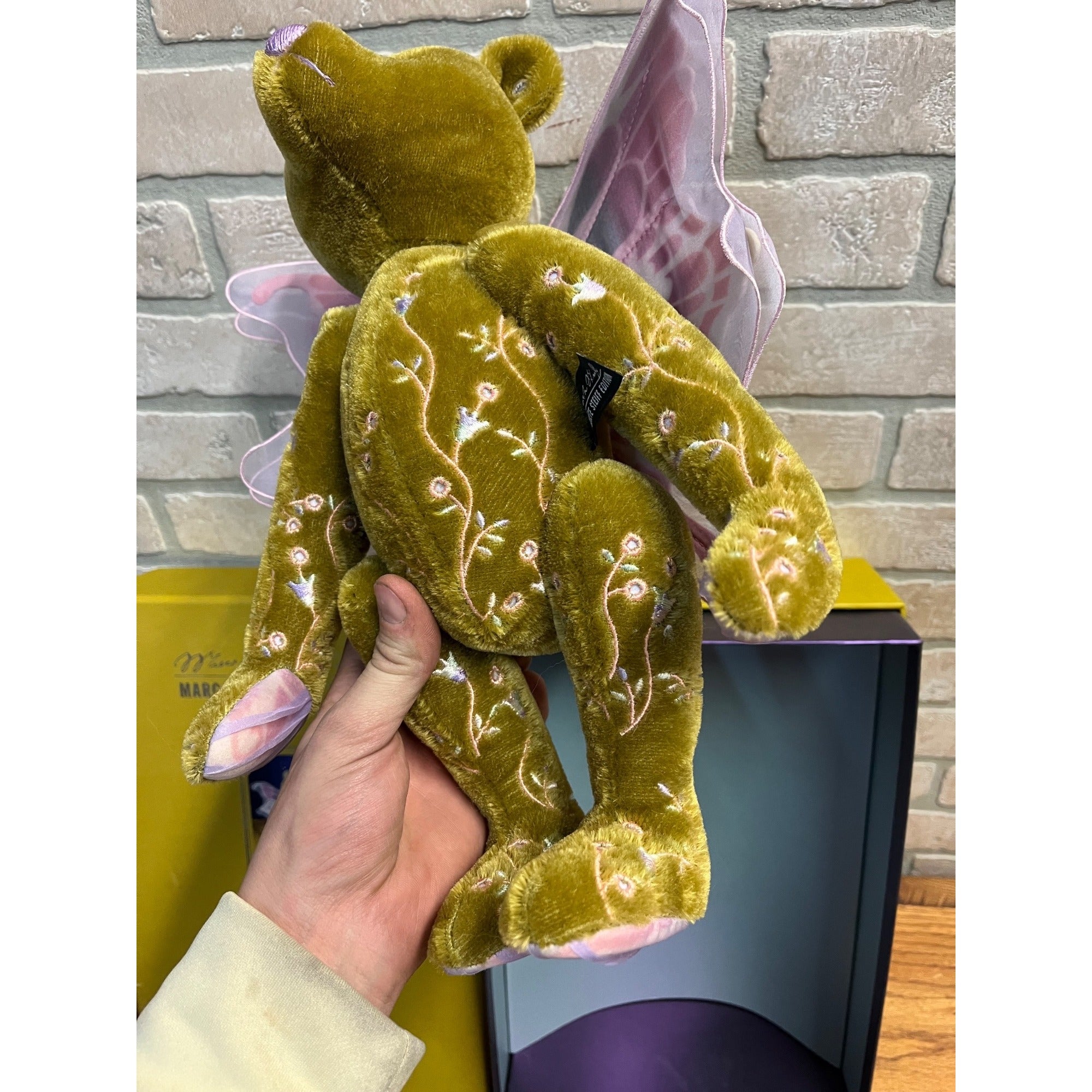 RARE Margarete Steiff Club Limited Edition Bear #420627 Fairytales Wings