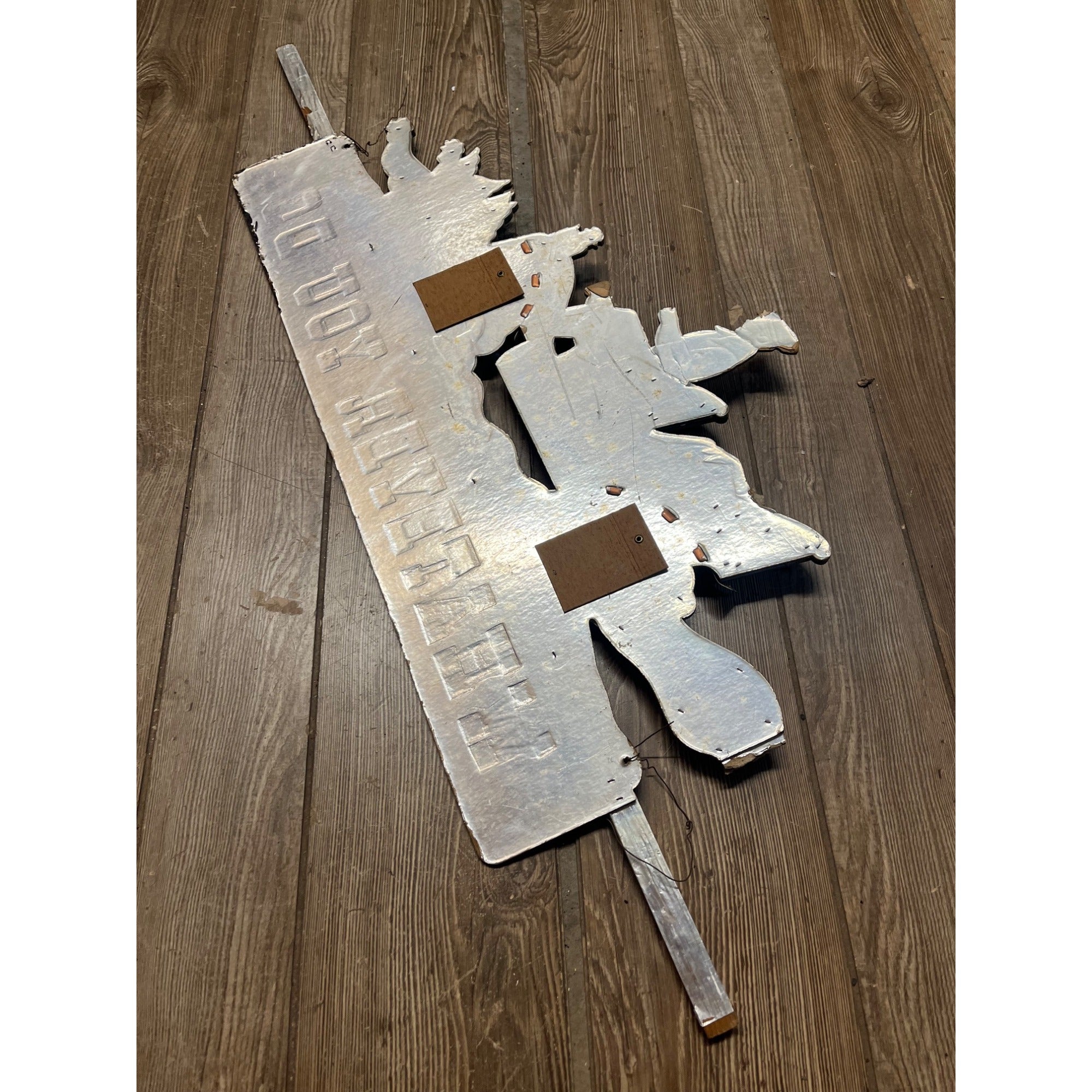 SCARCE c1939 Coca Cola "Whatever You Do" Advertising Festoon Display Sign