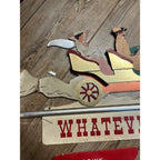 SCARCE c1939 Coca Cola "Whatever You Do" Advertising Festoon Display Sign