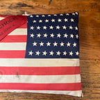 Original Spanish American War 46-Star American Flag / Cuban Flag Pillow