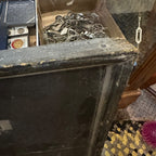 Original 5ft Lapeer Hospital Insane Asylum Wooden Trade Sign Primitive Medical