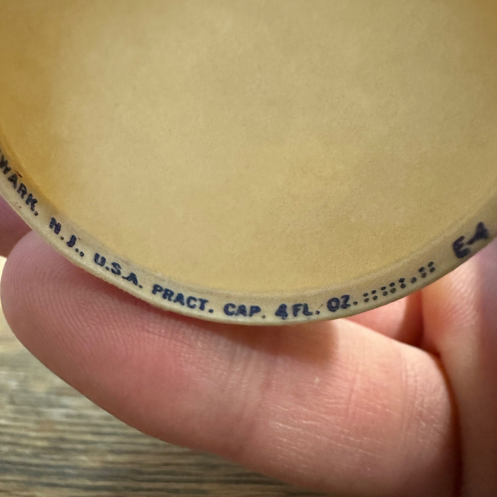 Vintage Have A Pepsi Dot 4oz Sample Soda Promotional Wax Paper Cup Pepsi Cola