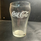 Circa 1941 Coca Cola Bell Shaped Acid Etched Glass With Trade Mark Under Logo AG796