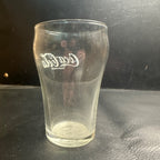 Circa 1941 Coca Cola Bell Shaped Acid Etched Glass With Trade Mark Under Logo AG796