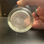 Circa 1941 Coca Cola Bell Shaped Acid Etched Glass With Trade Mark Under Logo AG796
