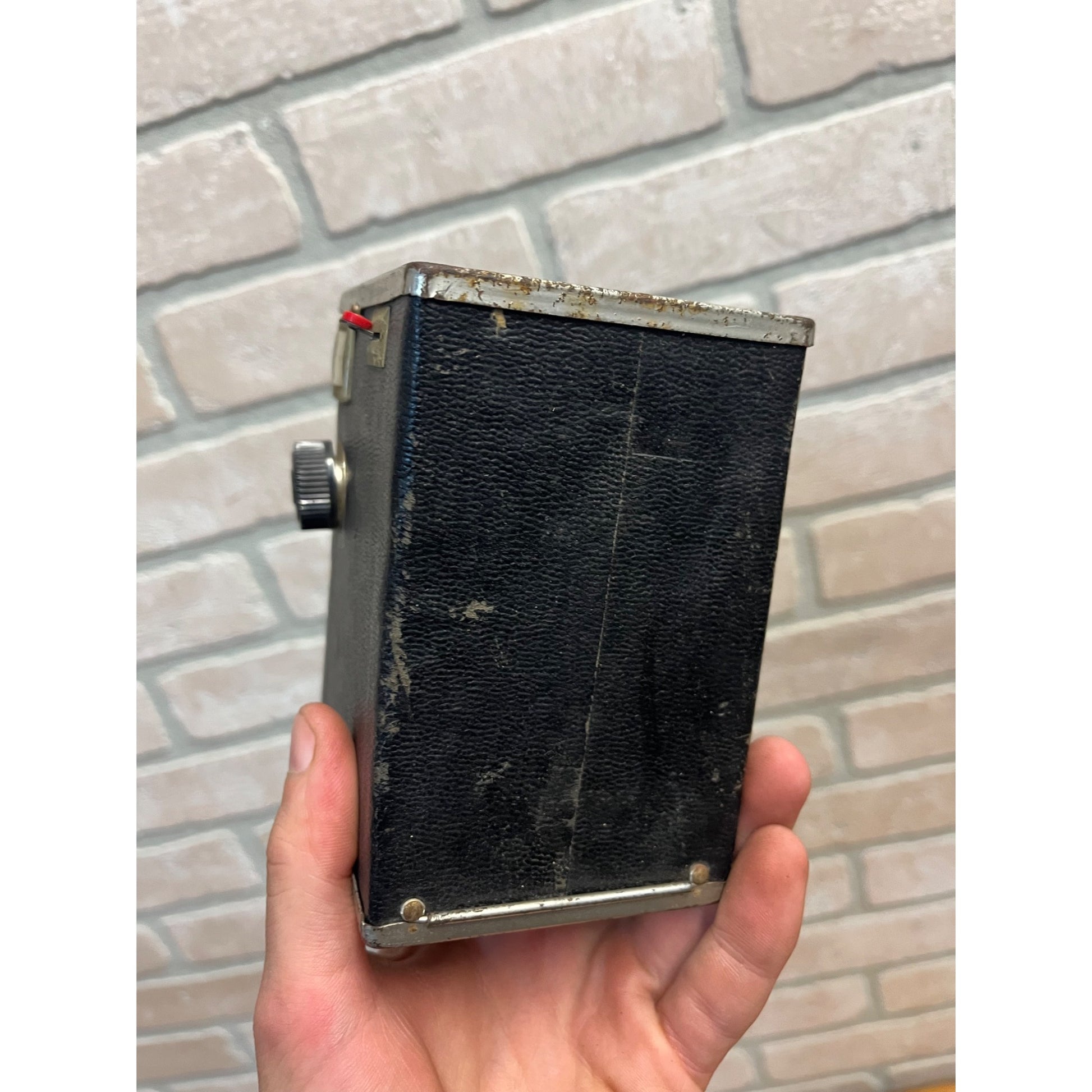 Vintage 1930s Ansco Shur Shot Box 120 Film Camera - Untested