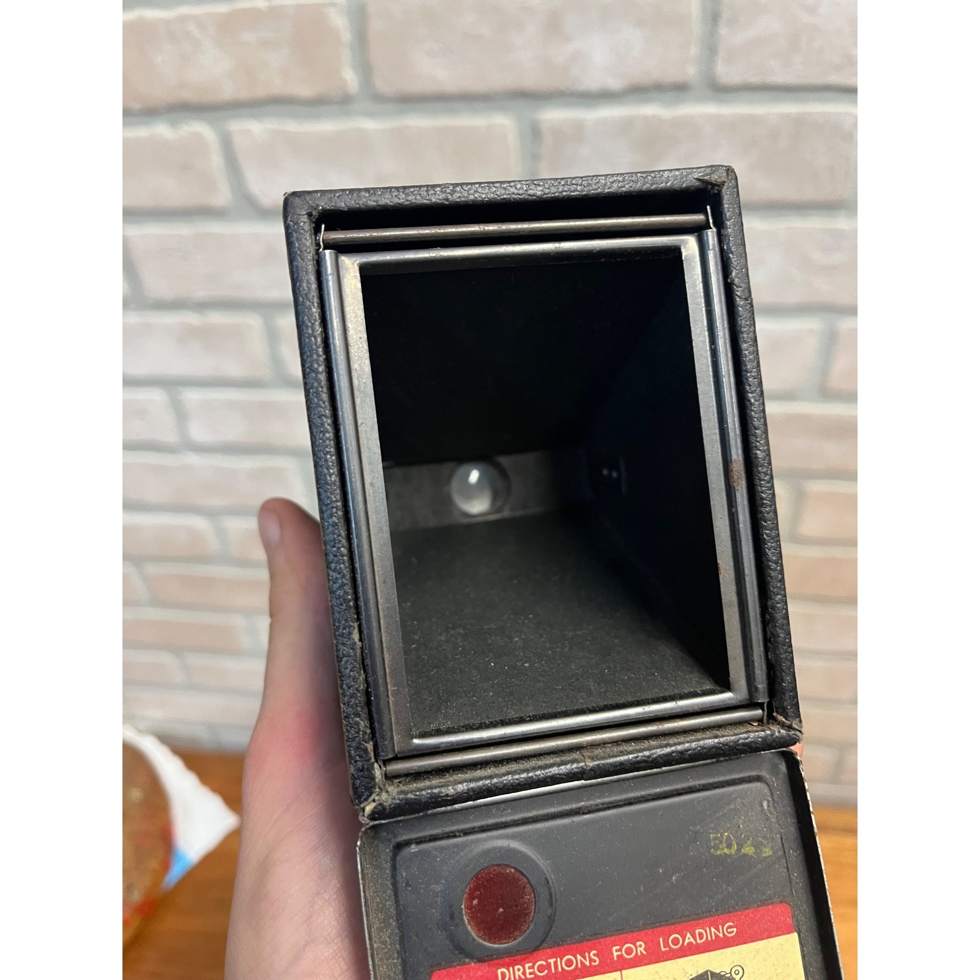 Vintage 1930s Ansco Shur Shot Box 120 Film Camera - Untested