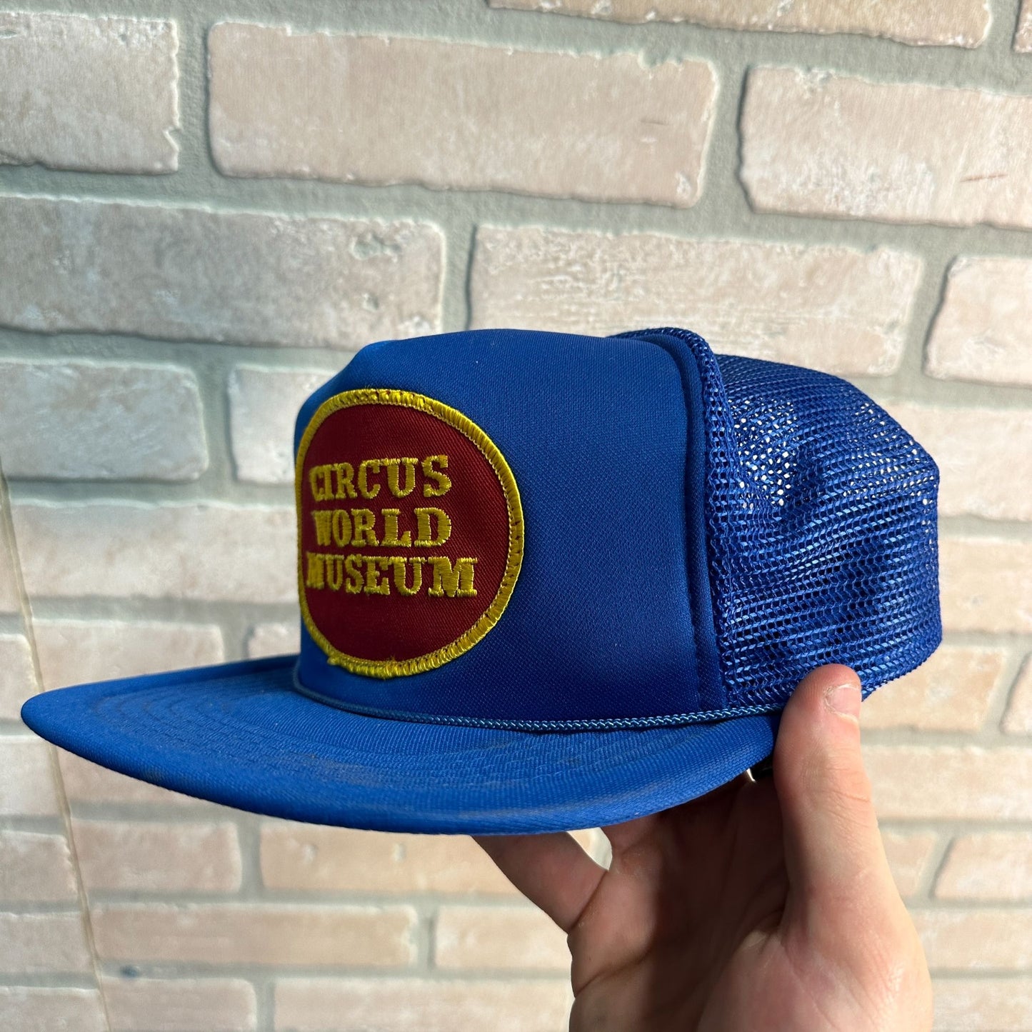 RINGLING BROS BARNUM BAILEY CIRCUS WORLD MUSEUM VINTAGE SNAPBACK HAT CAP BARABOO