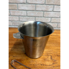 Vintage 1960s Robert Welch Old Hall Champagne Ice Bucket w/ Tongs MCM English 8"