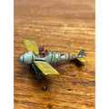 Vintage Rare Antique 1930s Distler Penny Toy Tin Litho 592 Airplane Germany