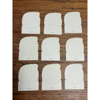 Vintage 1940s Halloween Hallmark Party Place Favor Cards JOL Jack o'Lantern 9pcs