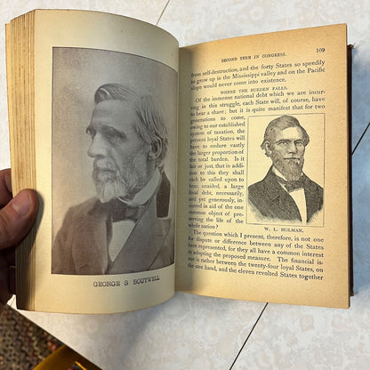 Antique 1893 “Life & Public Services of James G. Blaine” Hardcover Book Historic