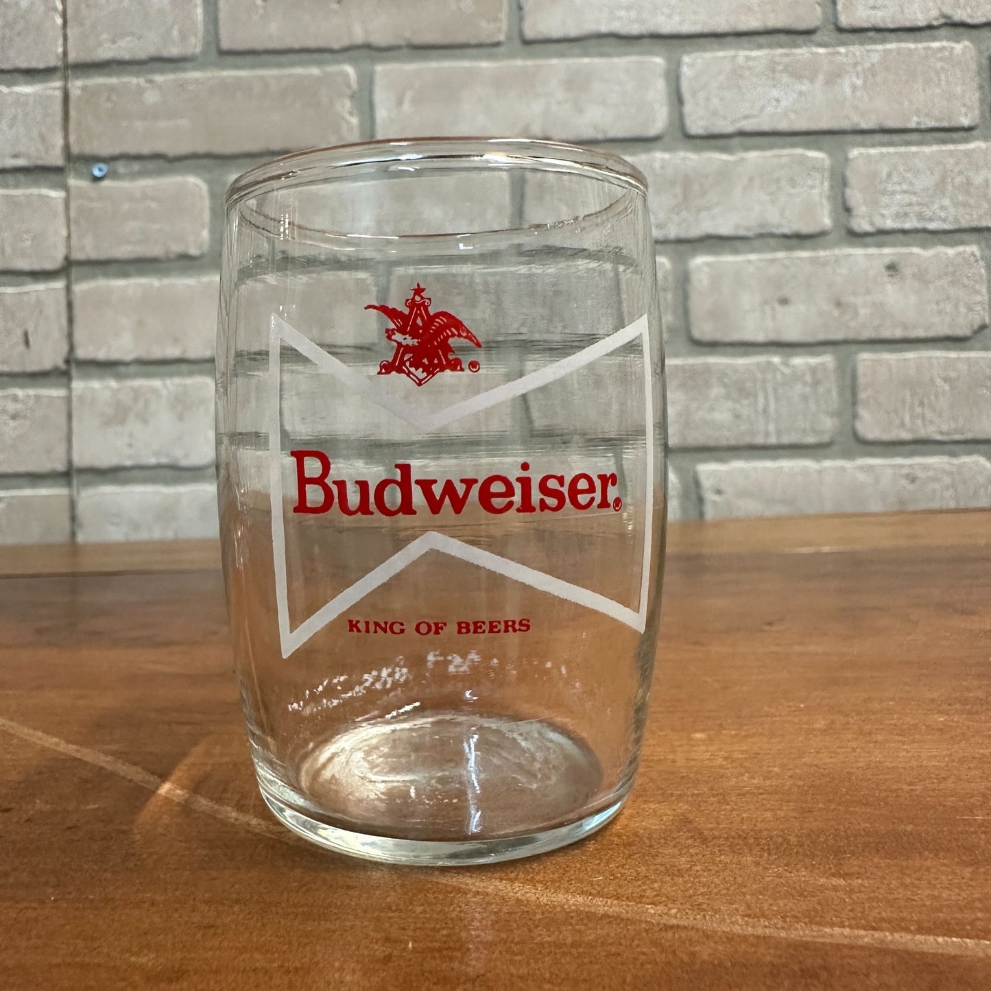 Vintage 1980s Budweiser Bowtie Lot (4) Bar Pub Glasses Mug Michelob Taster ++