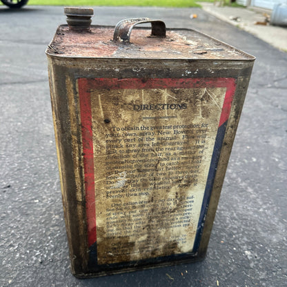 Vintage Standard Oil Co. Bovinol Empty Can, 5 Gallons