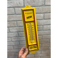 Vintage The Reporter Newspaper Advertising Thermometer Sign Fond du Lac Wisconsin