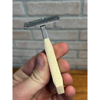 GEM Featherweight Vintage Single Edge Safety Razor w/ Original Box