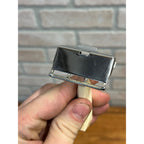 GEM Featherweight Vintage Single Edge Safety Razor w/ Original Box