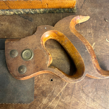 Antique Wooden Miter Box Mitere Box Saw Jackson Miller Falls? Union