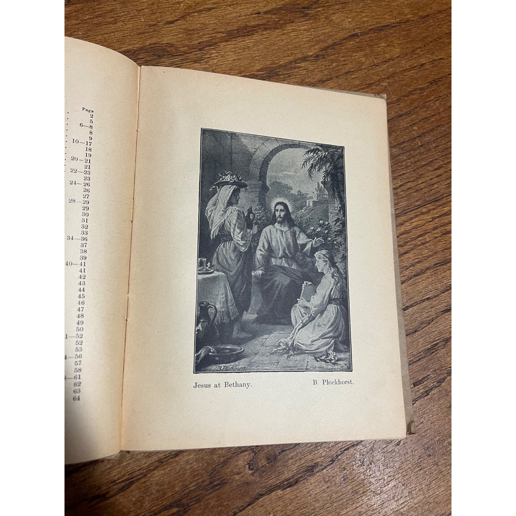 Vintage God Bless You For Young Christians Bible Stories Hardcover Book Printed in Germany