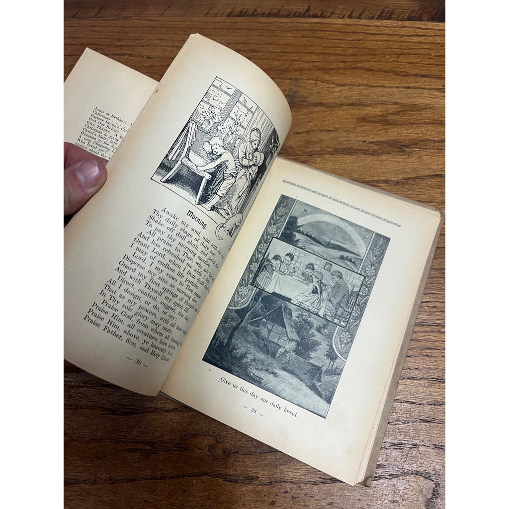 Vintage God Bless You For Young Christians Bible Stories Hardcover Book Printed in Germany