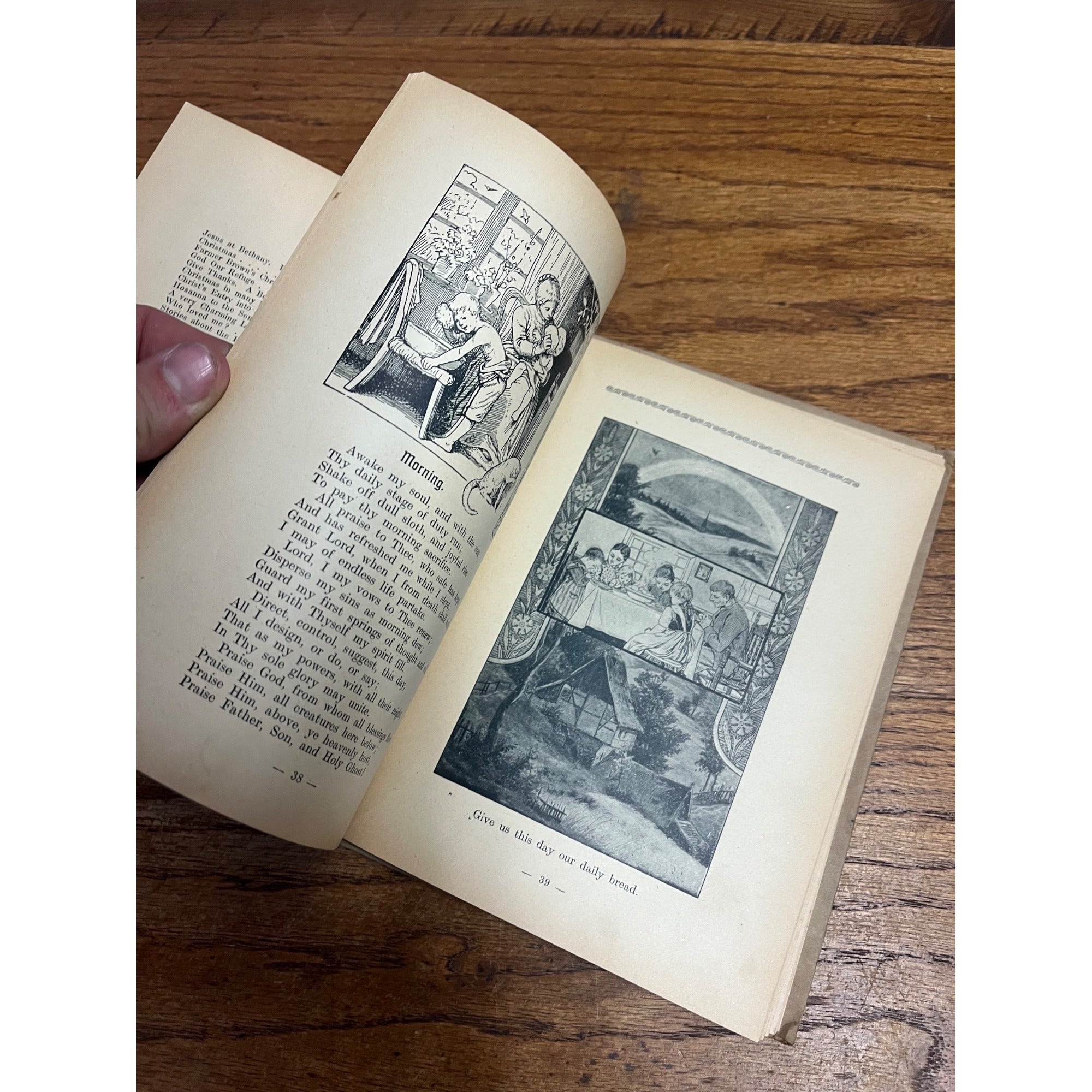 Vintage God Bless You For Young Christians Bible Stories Hardcover Book Printed in Germany