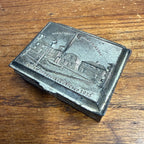 Chicago Worlds Fair 1933 A Century of Progress Trinket Box Fort Dearborn