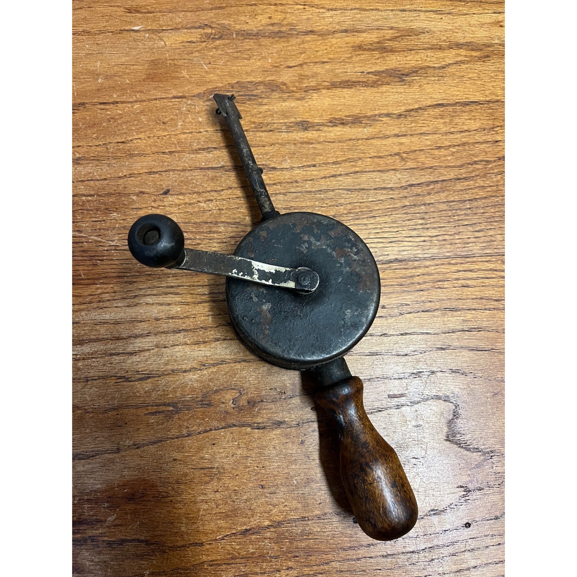 Vintasge Spraker Indianapolis Hand-Crank Engine Valve Seat Tool Grinder & Lapping