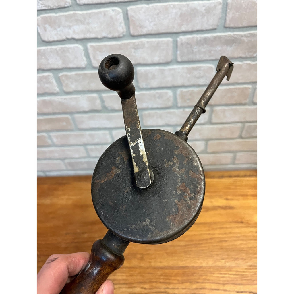 Vintasge Spraker Indianapolis Hand-Crank Engine Valve Seat Tool Grinder & Lapping