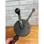 Vintasge Spraker Indianapolis Hand-Crank Engine Valve Seat Tool Grinder & Lapping