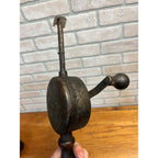 Vintasge Spraker Indianapolis Hand-Crank Engine Valve Seat Tool Grinder & Lapping