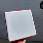 Vintage Pyrex Flamingo Pink Square 8" Baking Dish #222 MCM Bakeware Kitchen