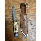 Sabre Monarch 141 Fixed Blade Hunting Knife - Solingen Germany - w/Sheath -