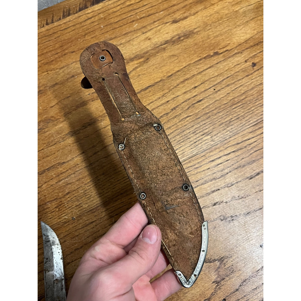 Sabre Monarch 141 Fixed Blade Hunting Knife - Solingen Germany - w/Sheath -