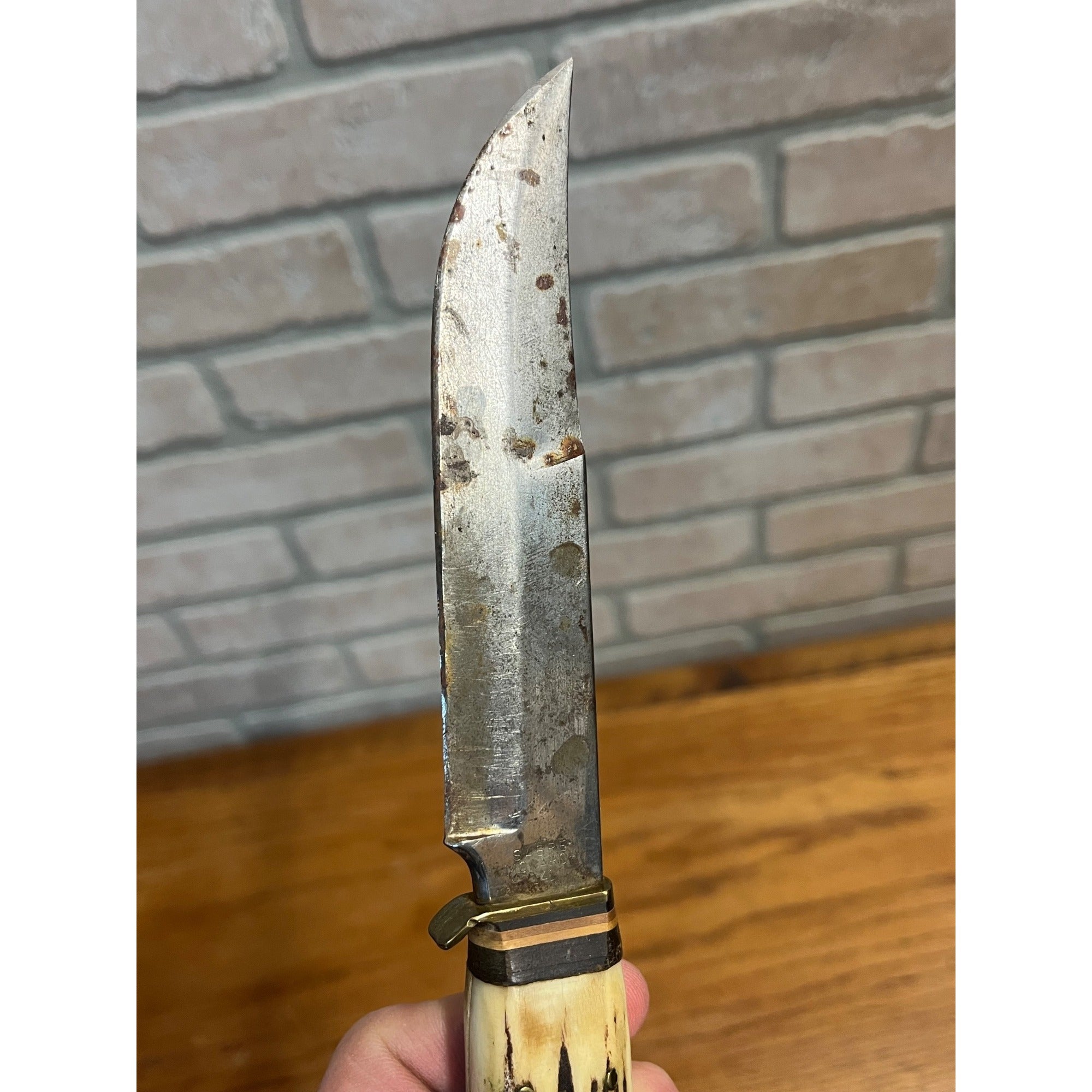 Sabre Monarch 141 Fixed Blade Hunting Knife - Solingen Germany - w/Sheath -