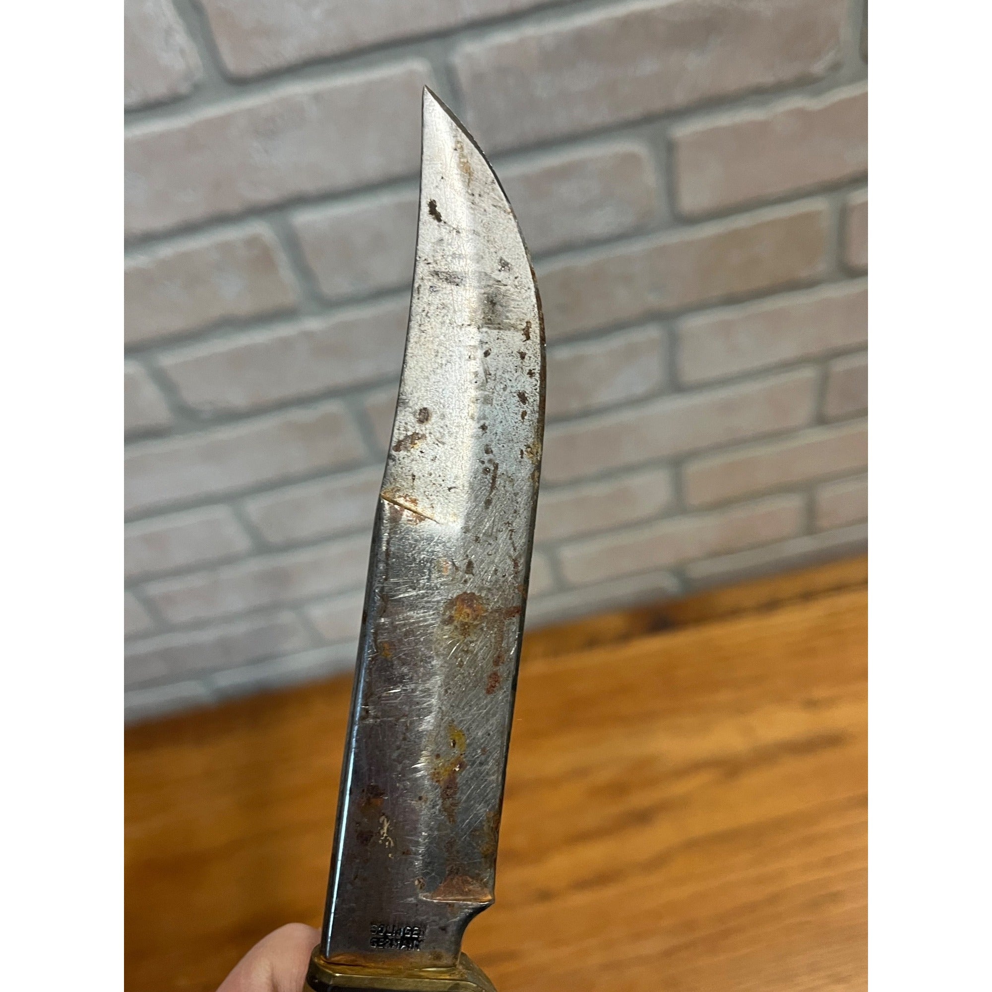 Sabre Monarch 141 Fixed Blade Hunting Knife - Solingen Germany - w/Sheath -