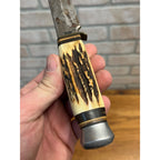 Sabre Monarch 141 Fixed Blade Hunting Knife - Solingen Germany - w/Sheath -