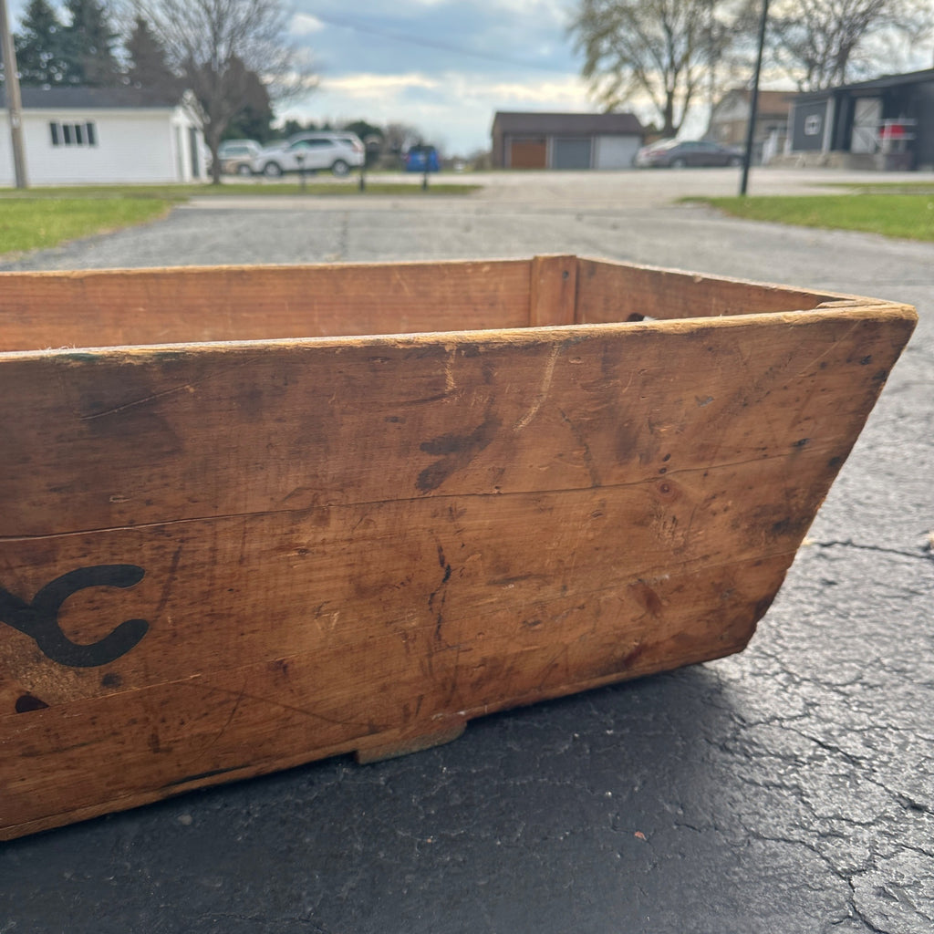 Vintage WW2 Era USMC Long Crate Military Aircraft Armaments Weapons Crate