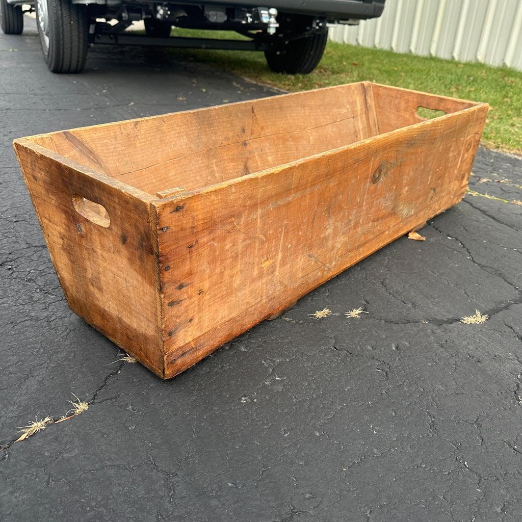Vintage WW2 Era USMC Long Crate Military Aircraft Armaments Weapons Crate