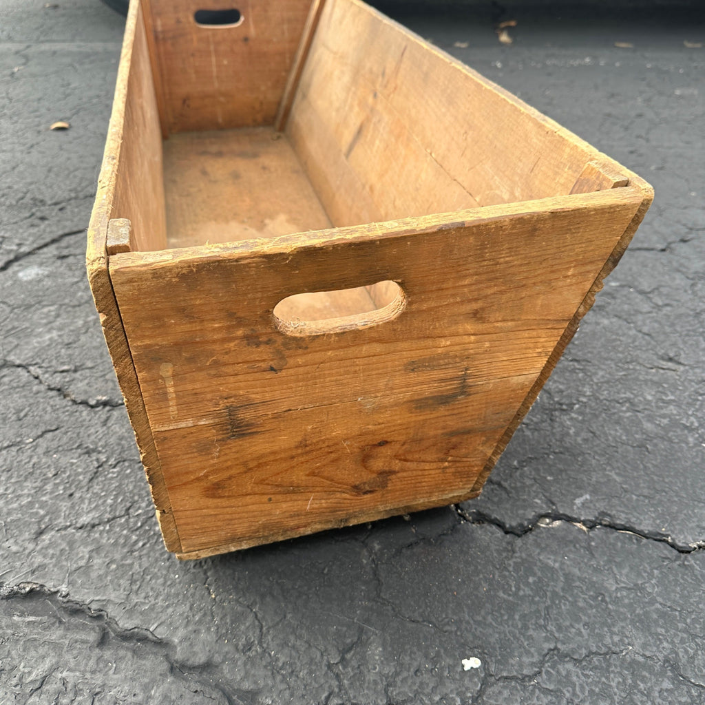Vintage WW2 Era USMC Long Crate Military Aircraft Armaments Weapons Crate