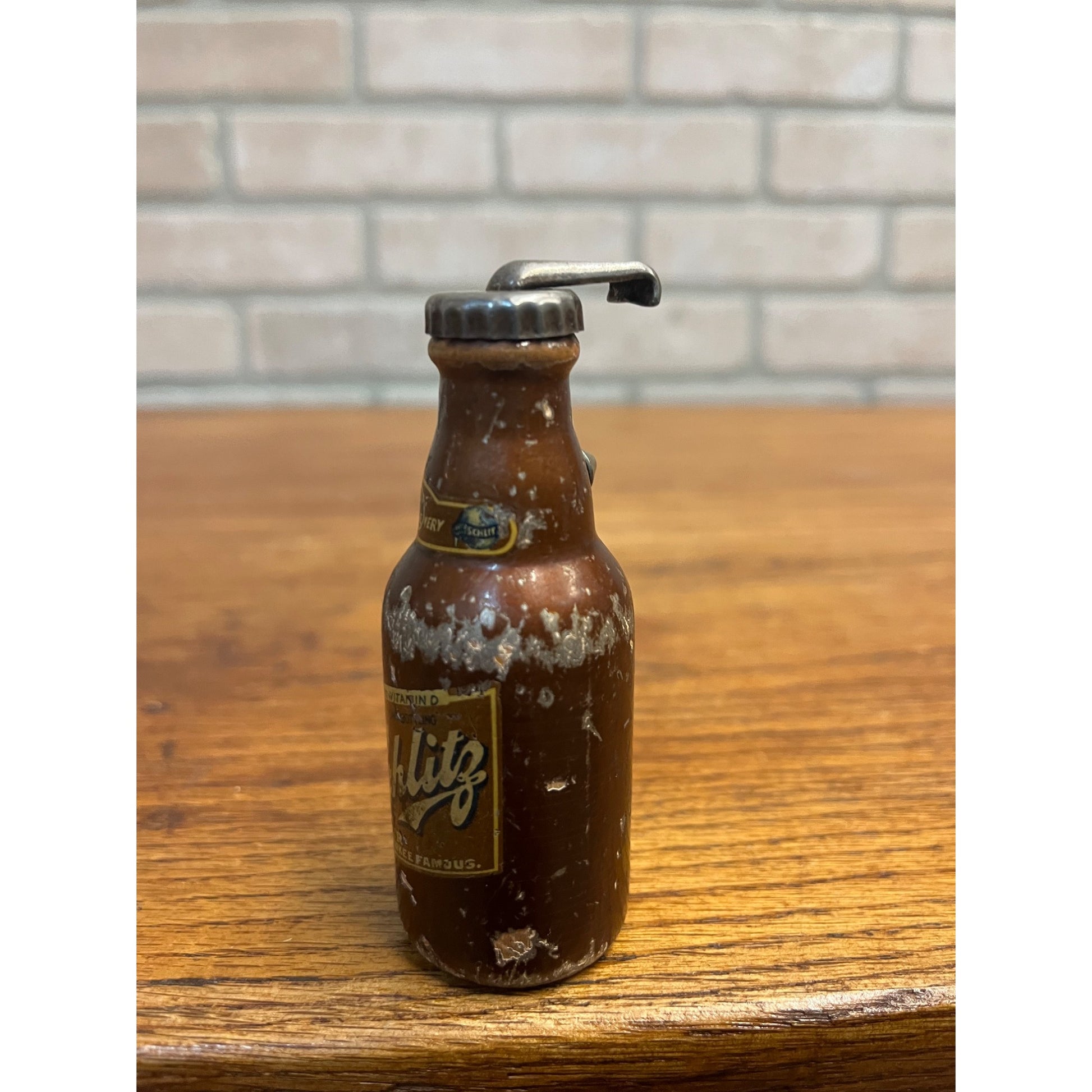 Vintage 1930s Schlitz Beer Milwaukee Wis Figural Bottle Opener