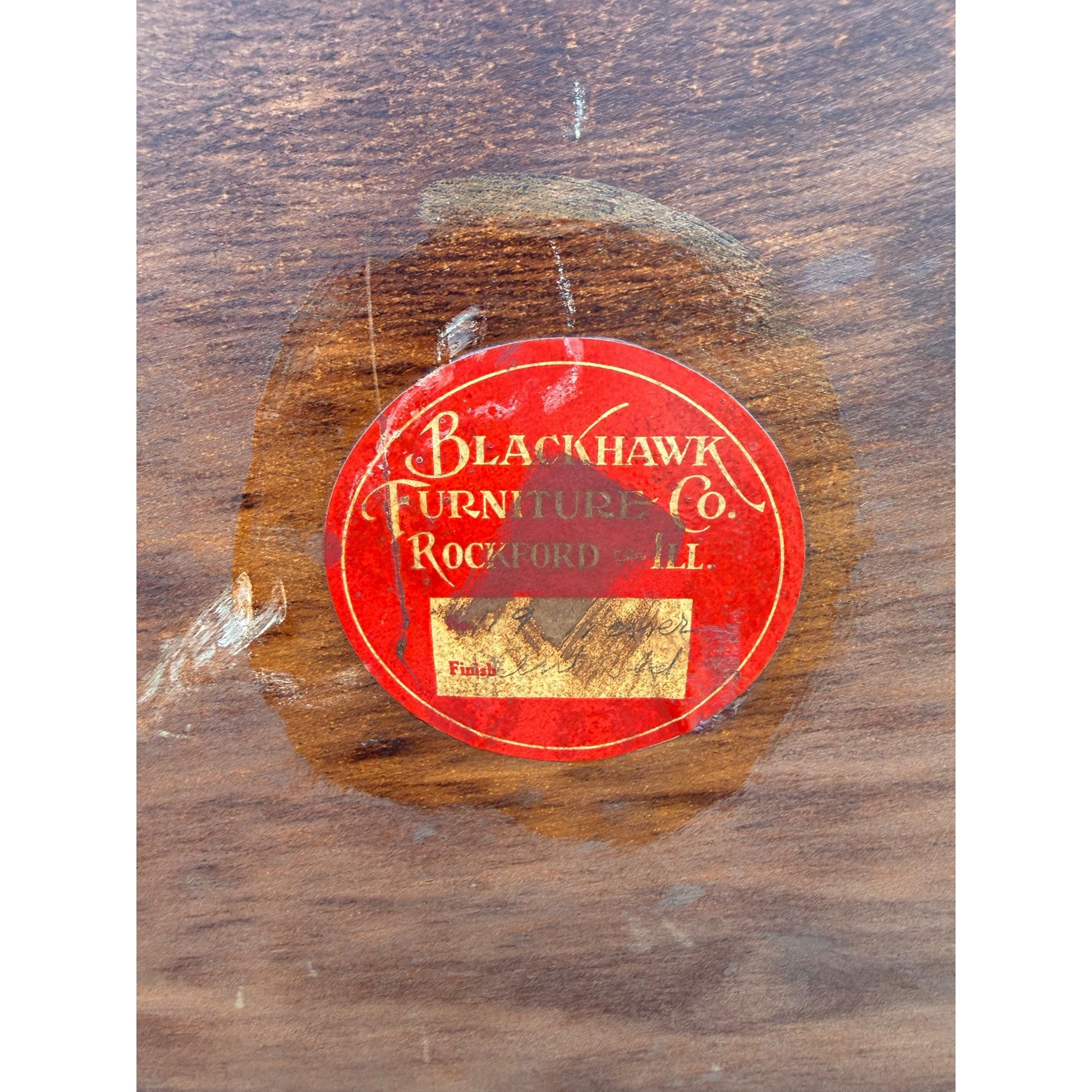 Vintage 1930s Art Deco Dresser w/ Mirror - Blackhawk Furniture Co.