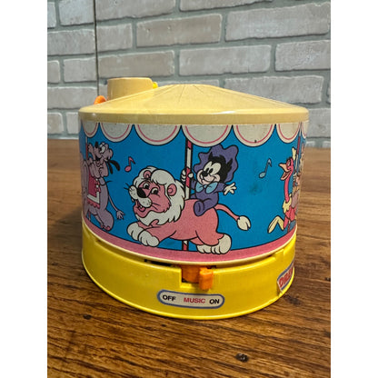 Vintage 1988 Disney Dreamtime Carousel Musical Projector w/ 3 Discs